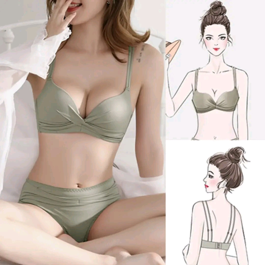 PACK OF 2 IMPORTED FANCY SOFT PADDED PUSHUP BRA